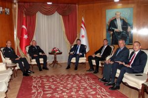 Başbakan Üstel, Polis Genel Müdürü Kuni ile Birinci Yardımcısı Beşerler’i kabul etti