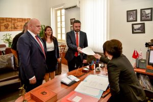 TDP milletvekili adayı Reynar YSK’ya başvuruda bulundu