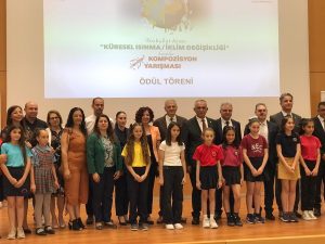 “Küresel Isınma/ İklim Değişikliği” kompozisyon yarışması ödülleri verildi