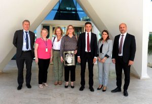 Gönyeli Alayköy Belediye Başkanı Amcaoğlu, AB yetkililerini kabul etti