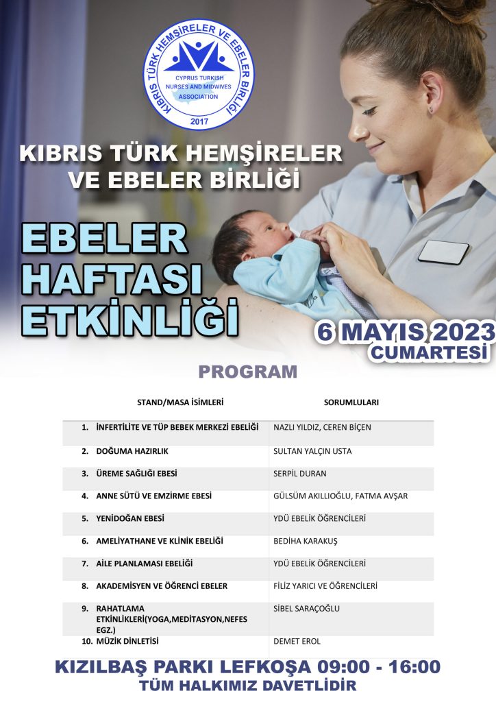 Kıbrıs Türk Hemşireler ve Ebeler Birliği etkinlik düzenleyecek