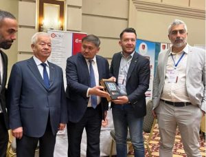 KİÜ Mütevelli Heyet Başkanı Arslanbaş, Kazakistan’da öğrencilerle buluştu