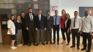 Kıbrıs Türk Hemşireler ve Ebeler Birliği ile Sendikası Büyükelçi Feyzioğlu’nu ziyaret etti