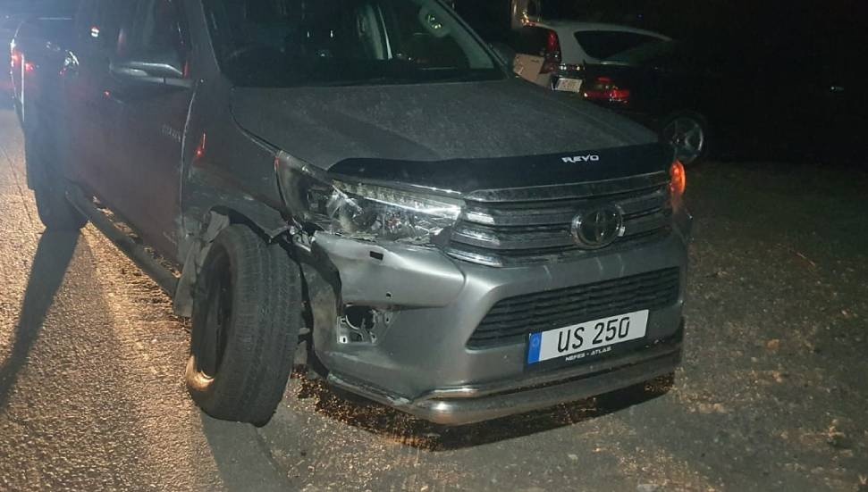 Lefkoşa’da  feci kaza : 3 kişi yaralandı