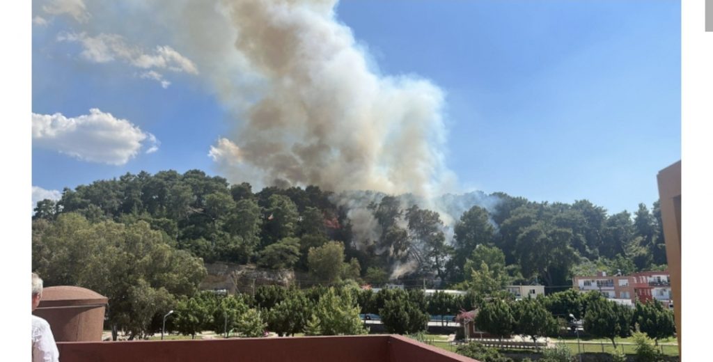 Antalya’da orman yangını