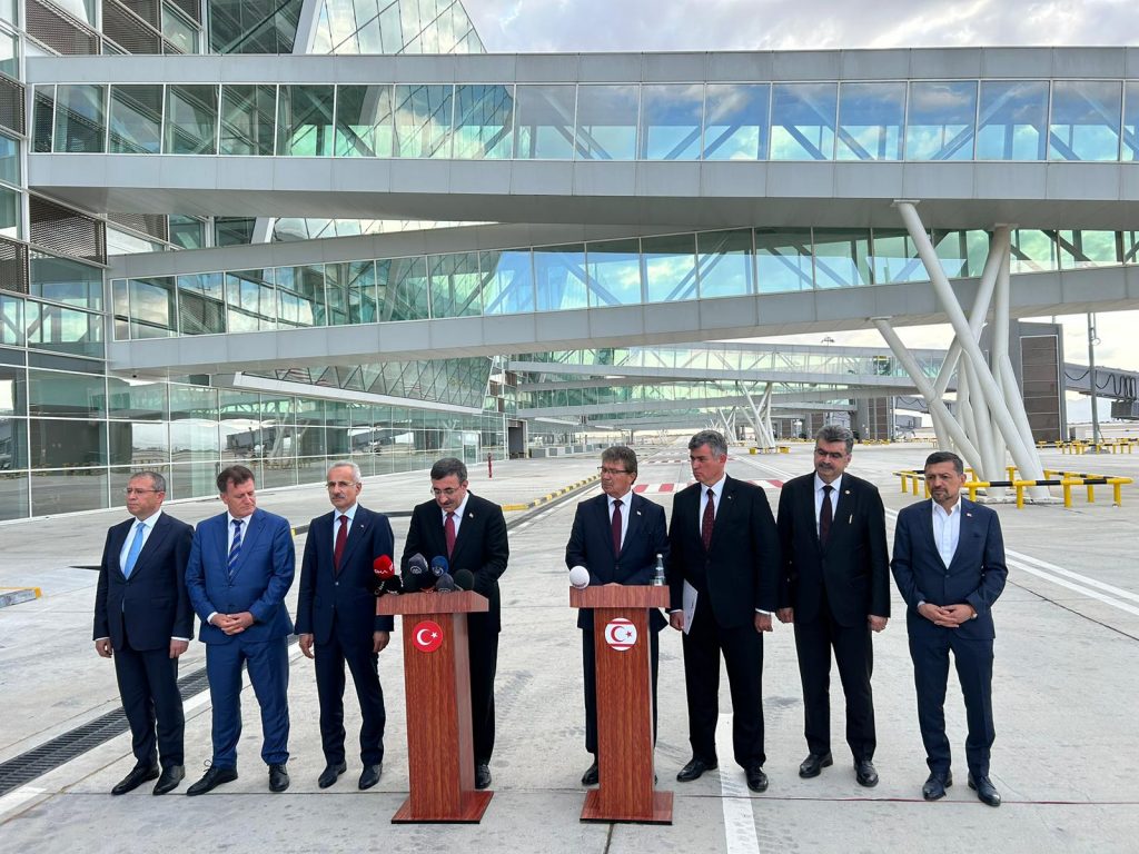 Yılmaz: Kıbrıs adasının en büyük havalimanı en kısa zamanda Kıbrıs Türkü’ne kazandırılacak