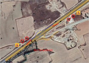 İskele-Çayırova Anayolu’nda 17.00 itibarıyla trafik kademeli verilecek