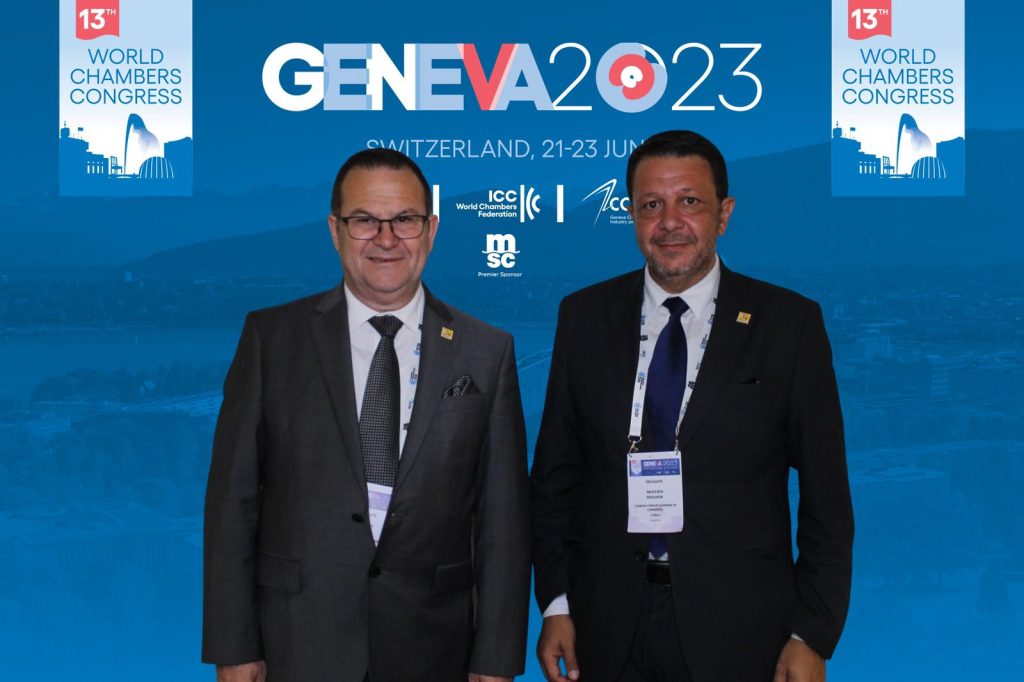 Ticaret Odası Cenevre’de 13. Dünya Ticaret Odaları Kongresi’ne katıldı