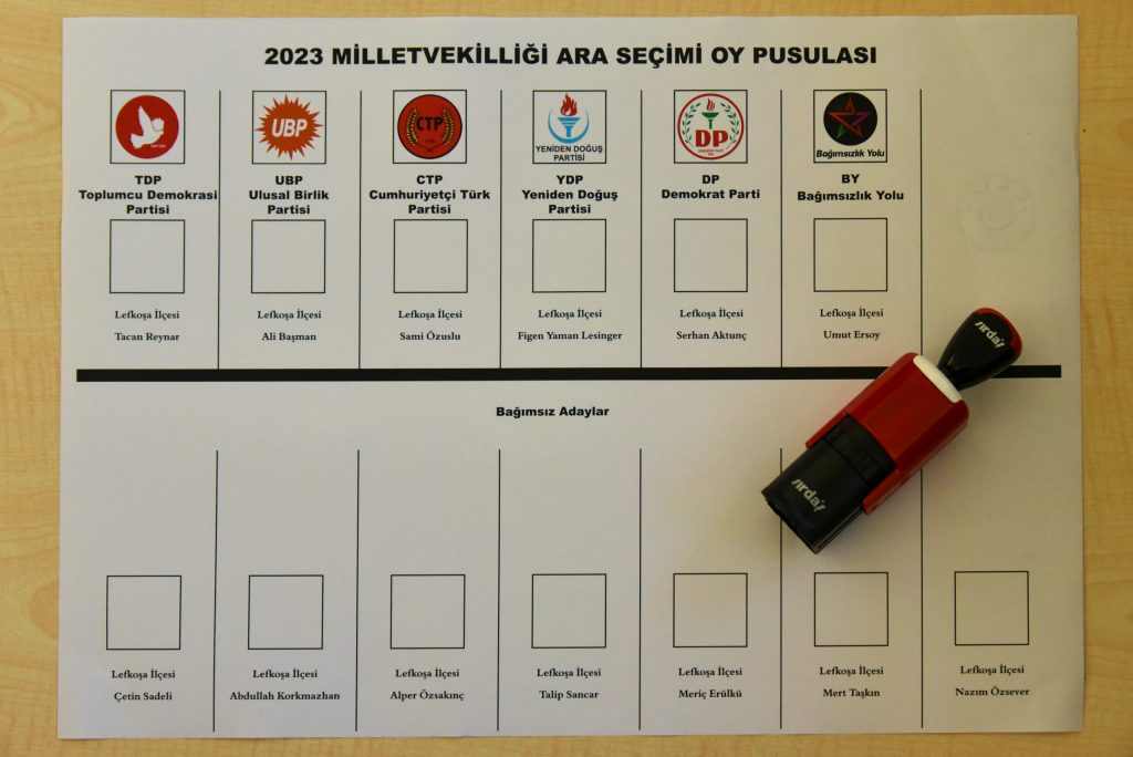 Gazimağusa ilçesindeki sandıkların sonuçları