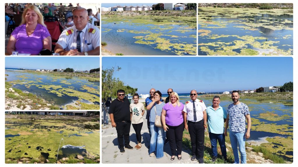 Tuğlu,bazı yerel basın organlarında çıkan Bafra Halk Plajı’na lağım suyu aktığı iddialarına açıklık getirdi
