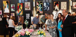 Cumhurbaşkanı Tatar, Üreten Eller Sergisi’nin açılışına katıldı