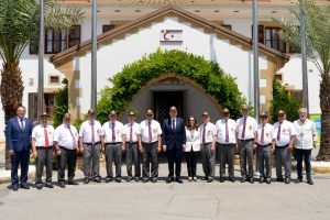 Cumhurbaşkanı Ersin Tatar, İzmir’den gelen Kıbrıs gazilerini kabul etti