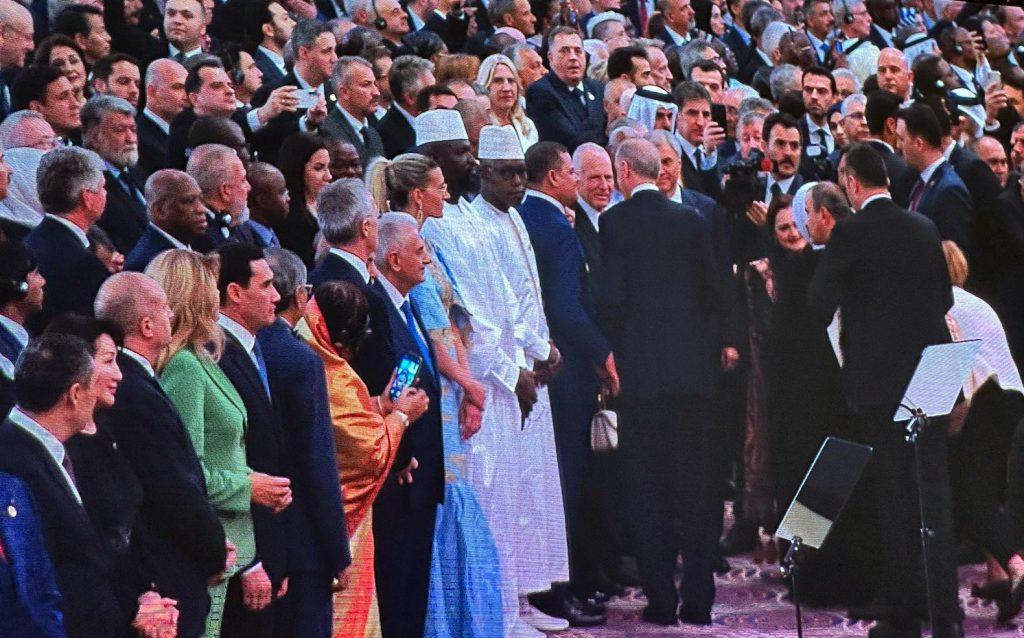 Töre, Erdoğan’ın “Göreve Başlama Töreni”ne katıldı