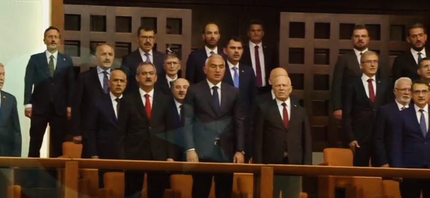 Töre, Erdoğan’ın yemin törenine katıldı