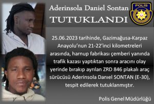 Aderinsola Daniel Sontan tutuklandı