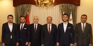 Cumhurbaşkanı Tatar, Saadet Partisi Genel Başkan Yardımcısı Kaya’yı kabul etti