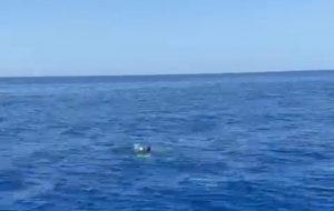 Deniz içerisinde sağ bulunan şahısla ilgili soruşturma ve kayıp olduğu belirtilen ikinci kişiyi arama kurtarma çalışmaları devam ediyor.