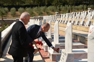 TBMM Başkanı Kurtulmuş, Boğaz Şehitliği’ni ziyaret etti