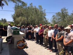 Hayriye Kaya gözyaşlarıyla son yolculuğuna uğurlandı