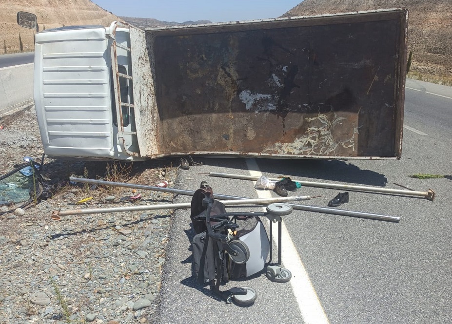 Bugün meydana gelen iki trafik kazasında toplam 7 kişi yaralandı