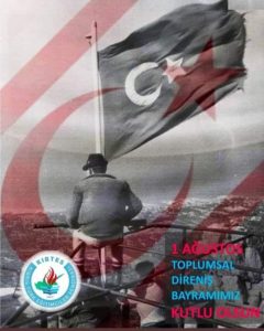 KIBTES’ten 1 Ağustos Toplumsal Direniş Bayramı mesajı