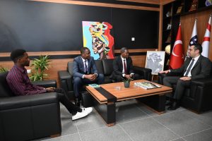 Togo Ankara Büyükelçiliği Müsteşarı Kamala Bidialou Bahçeşehir Kıbrıs Üniversitesini ziyaret etti