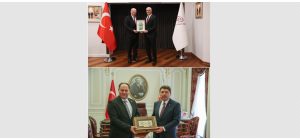 Amcaoğlu ve Öztürkler Ankara’da temaslarda bulundular