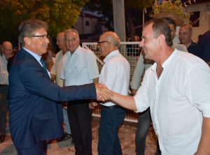 Başbakan, UBP Genel Başkanı Üstel, Gazimağusa’da parti üyeleri ve vatandaşlarla bir araya geldi