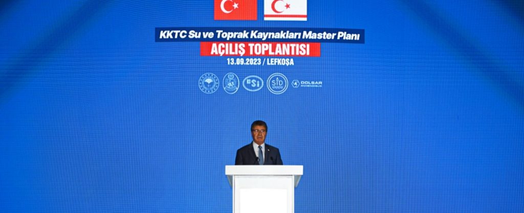 Başbakan Üstel: Bugün su Güzelyurt ovası ile buluşmuştur