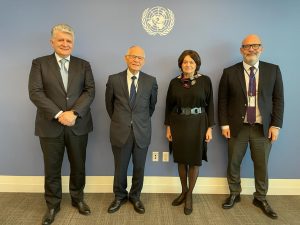 Olgun New York temasları çerçevesinde Eichorst, Kariuki ve DiCarlo ile görüştü