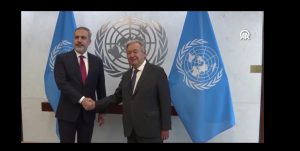 TC Dışişleri Bakanı Fidan,Guterres ile görüştü..Görüşmede; Kıbrıs konusu da ele alındı