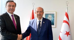 New York’ta bulunan Cumhurbaşkanı Tatar, Türk Devletleri Teşkilatı Genel Sekreteri Ömüraliyev’i kabul etti