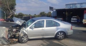 Güzelyurt’ta kaza: 3 yaralı