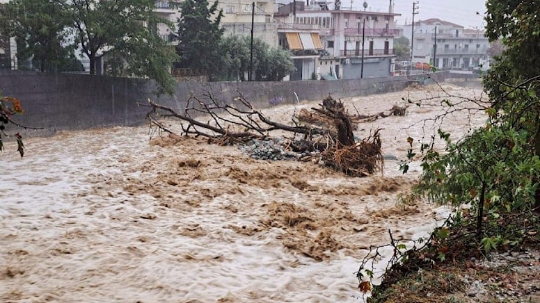 Yunanistan, tarihinin en şiddetli yağışına maruz kaldı