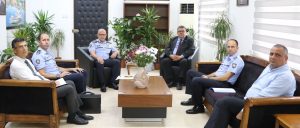 Bakan Berova Polis Genel Müdürü Kuni ile görüştü