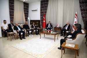 Töre, Trabzon Ortahisar Belediye Başkanı Ahmet Metin Genç’i kabul etti