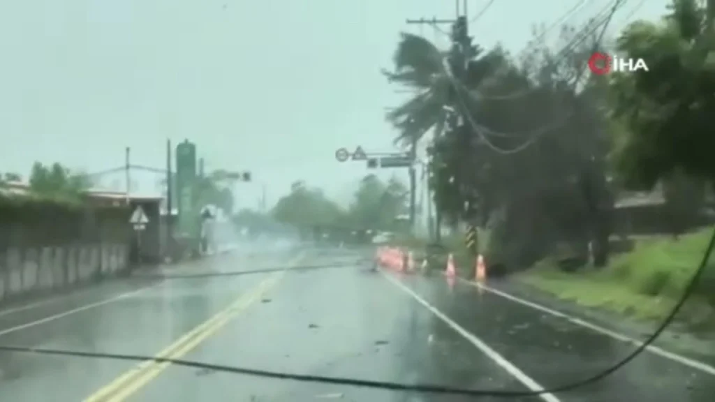 Tayvan’da tayfun alarmı: Resmi tatil ilan edildi