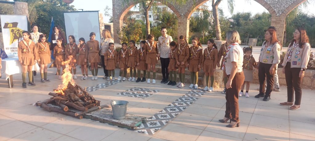 ‘Kız İzciler Geleceğe Yön Veriyor’  projesinin kapanış etkinliği İskele’de gerçekleştirildi