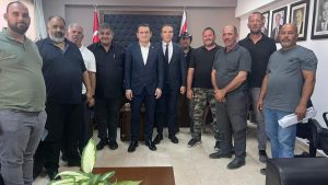 Bakan Oğuz, Hayvan Üreticileri ve Yetiştiricileri Birliği heyetini kabul etti