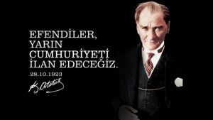 Türkiye Cumhuriyeti 100 yaşında… 29 Ekim kutlamaları bugün Büyükelçi Feyzioğlu’nun BRT’den yapacağı konuşma ve top atışıyla başlıyor – BRTK