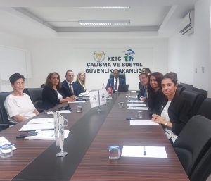 TC İş Sağlığı ve Güvenliği Genel Müdürlüğü heyeti KKTC’ye çalışma ziyareti gerçekleştirdi