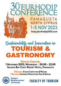 DAÜ Turizm Fakültesi, EURHODIP Konferansı’na ev sahipliği yapacak – BRTK