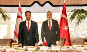 Gardiyanoğlu, mevkidaşı Işıkhan ile çalışma yemeğinde bir araya geldi