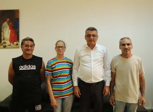 Erhürman, Güney Kıbrıs’ta Çalışanlar Derneği yetkilileriyle görüştü – BRTK