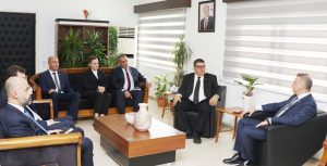 Maliye Bakanı Berova Türkiye Cumhuriyeti Hazine ve Maliye Bakan Yardımcısı Hatipoğlu’nu kabul etti