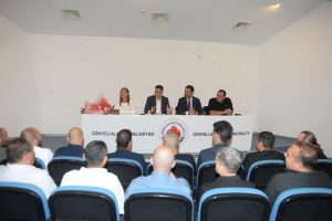 UBP Lefkoşa İlçesi Yöneticileri, Gönyeli-Alayköy Belediyesini ziyaret etti