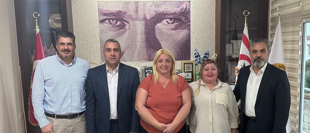 Tuğlu, İçişleri Bakanlığı Yerel Yönetim Müdürü Dökmen ile bir araya geldi