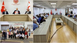 Töre, Türkiye Emekli Subaylar Derneği  Samsun İl Başkanlığı heyetini kabul etti