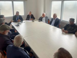 Tarım Bakanı Çavuş, UBP Güzelyurt İlçe binasını ziyaret etti – BRTK