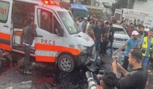 İsrail ambulanslara hava saldırısı düzenledi: Ölü ve yaralılar var